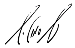 Изображение автографа