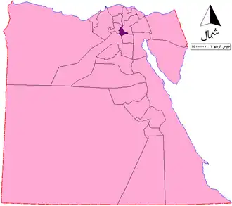 Кальюбия на карте