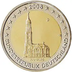 €2 — ФРГ 2008