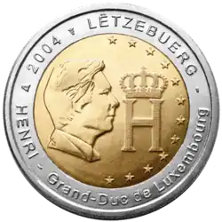 €2 — Люксембург 2004