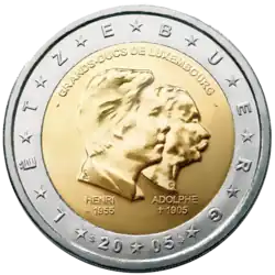 €2 — Люксембург 2005