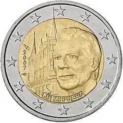 €2 — Люксембург 2007
