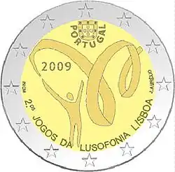€2 — Португалия 2009