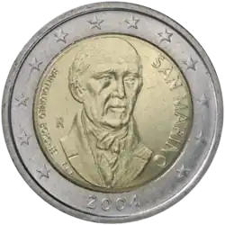 €2 — Сан-Марино 2004