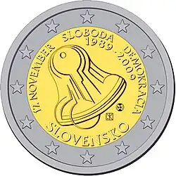€2 — Словакия 2009