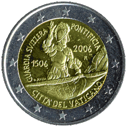 €2 — Ватикан 2006