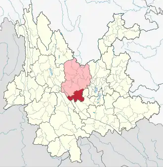 Шуанбай на карте