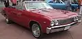 Кабриолет Chevelle Malibu 1967 года