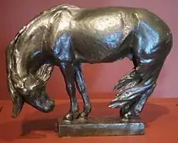 «Зима» (лошадь зимой), ок. 1898, Художественный музей Цинциннати, Огайо