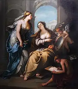 Аллегория живописи. 1768-1769. Холст, масло. Галерея венецианской Академии