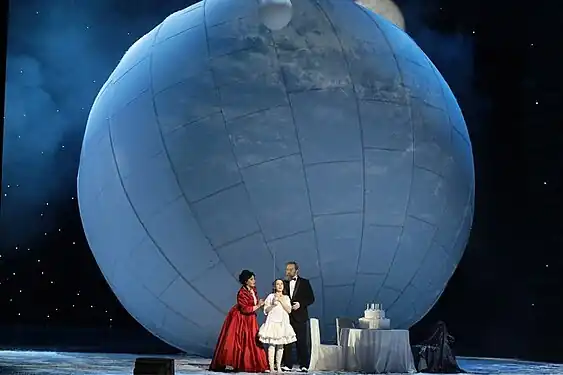 Орлов. Декорации к опере Н.А.Римского-Корсакова «Снегурочка» в постановке Мариинского театра, Санкт-Петербург (2020)