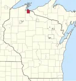 Бэд-Ривер на карте