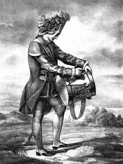 Барабанщик Лейб-Компании, с 1742 до 1762 года.