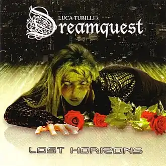 Обложка альбома Luca Turilli's Dreamquest «Lost Horizons» (2006)