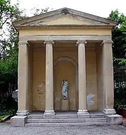 Храм (Темпьетто) в садах Гуасталло, Милан