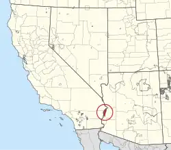 Колорадо-Ривер на карте