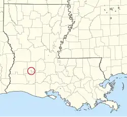 Коушатта на карте