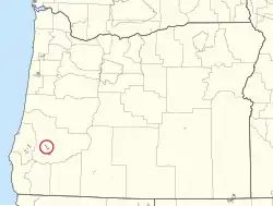 Кау-Крик на карте