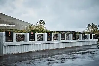 Аллея городов-героев в Мурманске