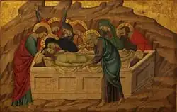 Положение во гроб. Берлинская национальная галерея