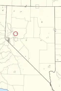 Фаллон на карте