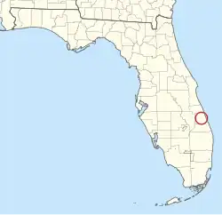 Форт-Пирс на карте