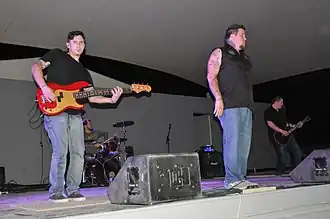 12 Stones на живом выступлении в 2015 году