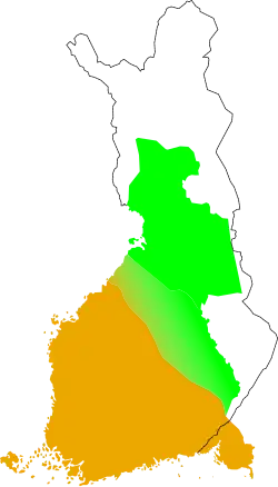 Присоединение территории Финляндии по Тявзинскому миру 1595 г.
