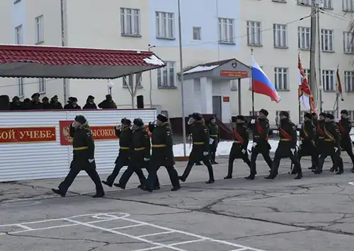 Торжественная церемония присвоения бригаде почётного наименования «Александрийская», 2019 год