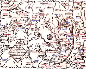 Чертёж Сибирской земли