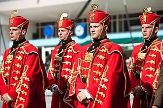 Батальон почётного караула 4 августа 2011 года