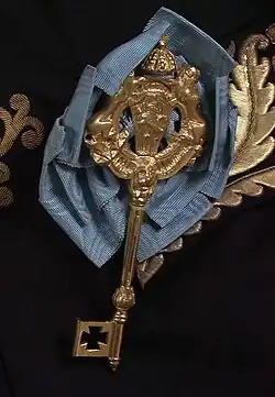 Ключ камергера норвежского двора (начало XX века)