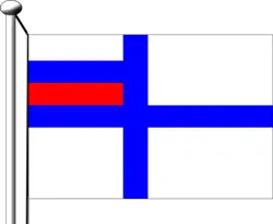 Яхтенный гюйс[англ.] судов яхт-клуба «Невский флот», 1895