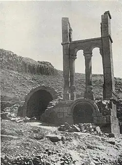 Мемориал в начале XX века