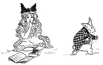 Иллюстрация к «Алисе в стране чудес» Л. Кэрролла