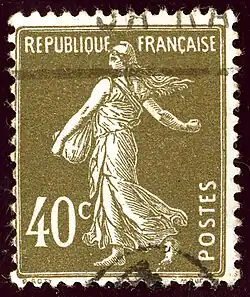 1925: 40 сантимов (Yt #193)