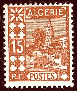 15 сантимов (Mi #40; Yt #39)