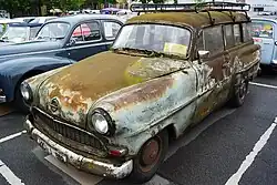Opel Olympia Rekord Caravan, 1956 год выпуска, выставка Oldtimertage Berlin-Brandenburg 2017