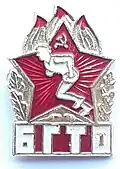 Значок БГТО, 1965