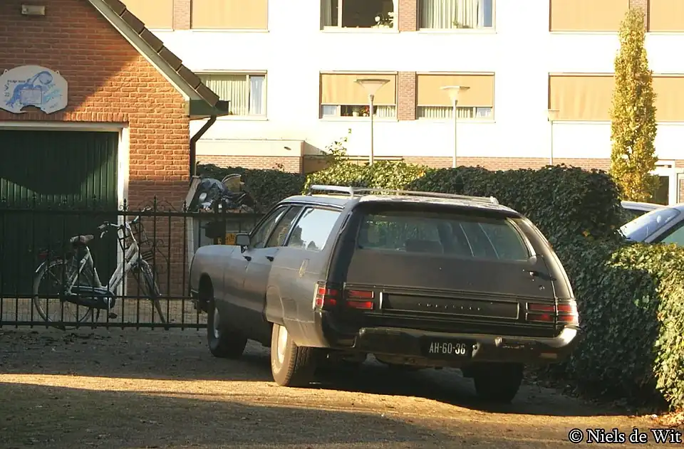 Chrysler Town & Country 1972 модельного года — вид сзади