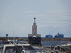 Эмблема олимпийской регаты 1980 года