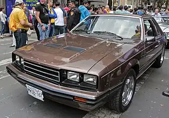 Ford Mustang Coupé — версия Mercury Capri для мексиканского рынка (1981—1984)