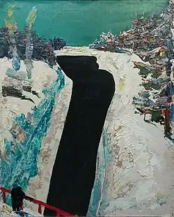 «Чёрная речка», к/м, 70х56, 1985