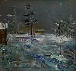 «Звенигород», орг/м, 53х55, 1986