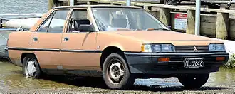 1984—1988Основная статья: Mitsubishi Galant