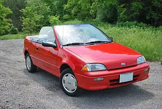 1992 Geo Metro (кабриолет)