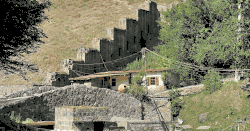 Современное состояние стен Северного форта