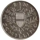 1 Schilling 1924 Vorderseite