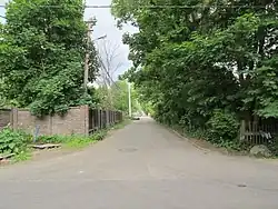 Вид от Горной улицы