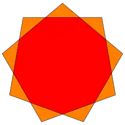 Девятиугольная звезда {9/2}